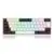Teclado Mecânico Gamer Redragon Fidd RGB Switch Rosa ABNT2 Branco e Preto K683BW-RGB PT