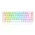 Teclado Mecânico Gamer Redragon Castor RGB Switch Brown ABNT2 Branco K631W-RGB (PT-BROWN)