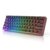 Teclado Mecânico Gamer Skyloong GK61 RGB Switch Gateron Yellow USB-C Branco