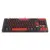Teclado Mecânico Gamer Redragon Flamengo Nation TKL USB ABNT2 Preto e Vermelho FL576