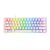 Teclado Óptico Mecânico Gamer Razer Huntsman Mini Chroma Switch Razer Red USB-C US Mercury Branco RZ03-03390400-R3M1