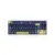 Teclado Mecânico Gamer Redragon World Of Warcraft Aliança LED Azul Switch Blizzard Preto e Azul