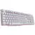 Teclado Semi Mecânico Gamer VX Gaming Hydra LED Vermelho USB ABNT2 Branco GTH110BV